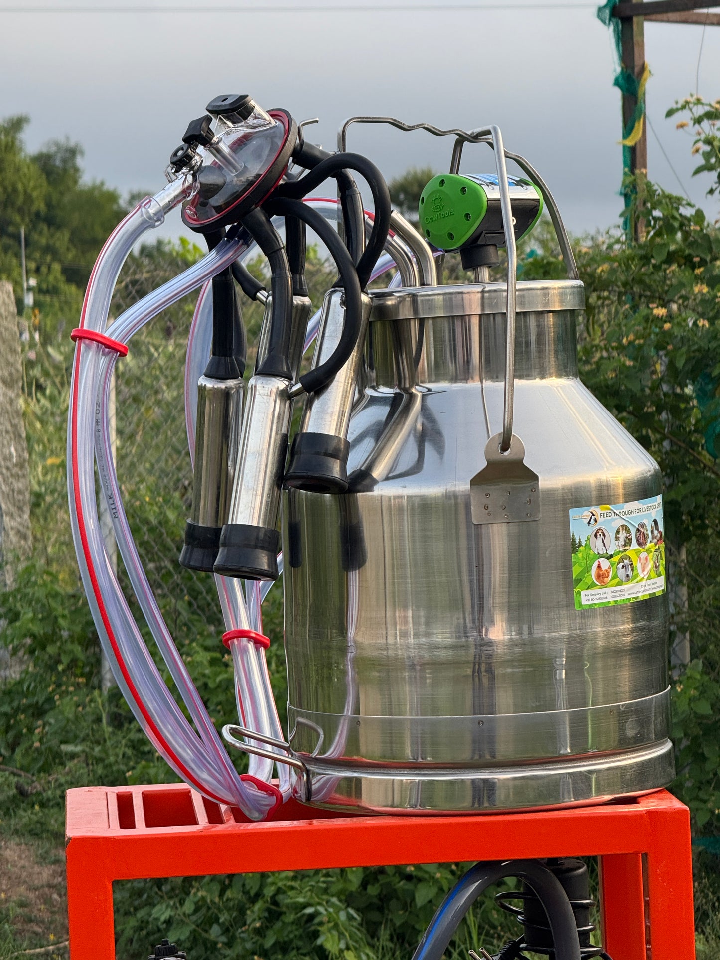 CG - MINI MILKING MACHINE FOR (8 TO 10 COWS)