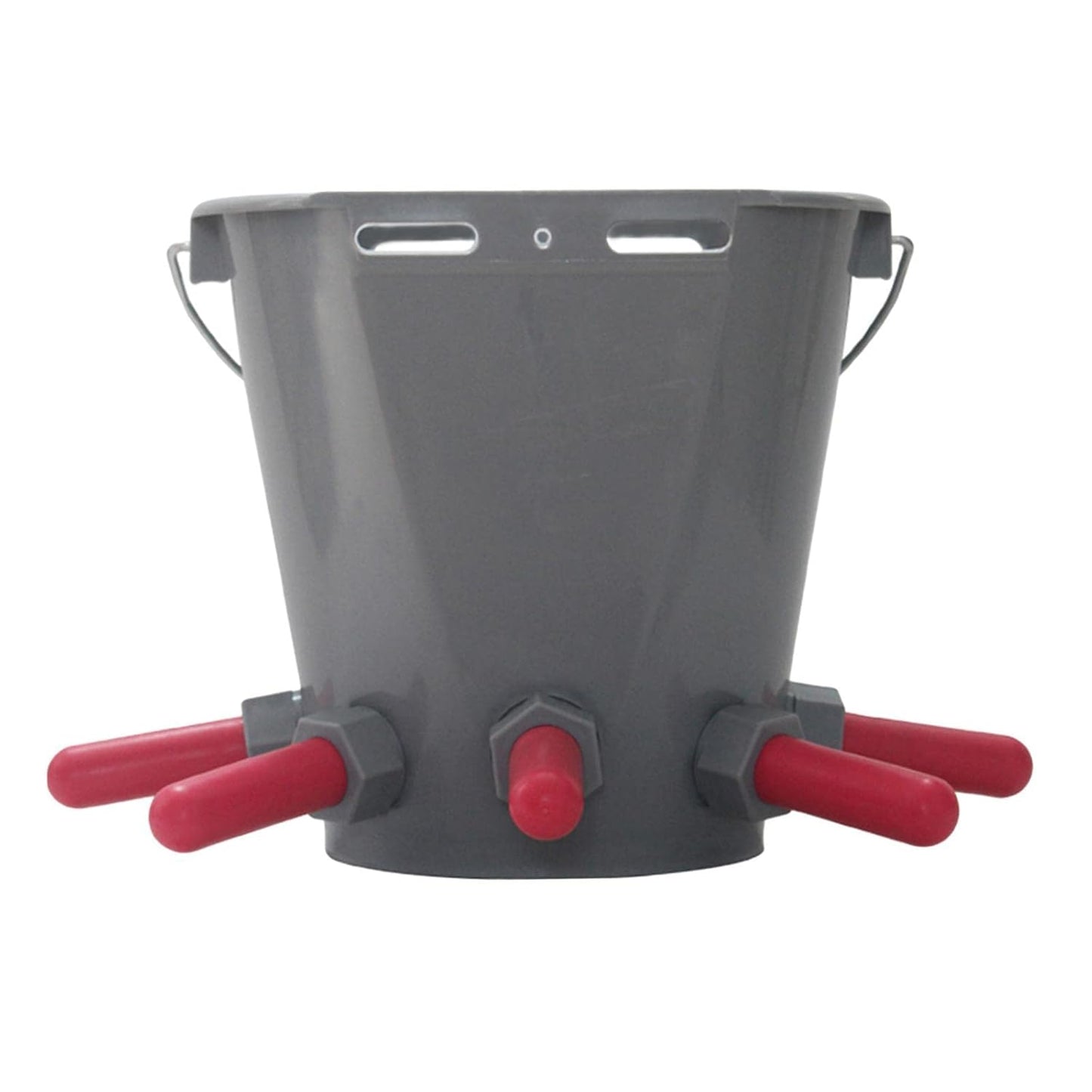 5 NIPPLE CALF MILK FEEDING BUCKET