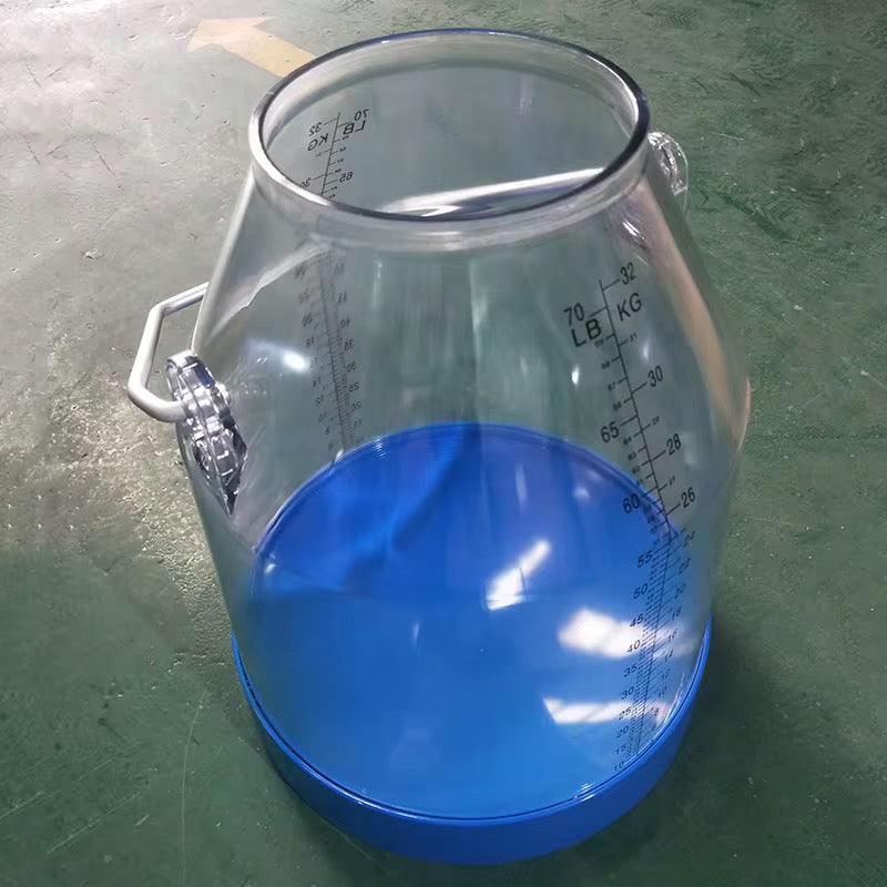 25 litter DURABLE MILKING CAN MILK BUCKET CONTAINER WITH LET FOR DAIRY FARM USE