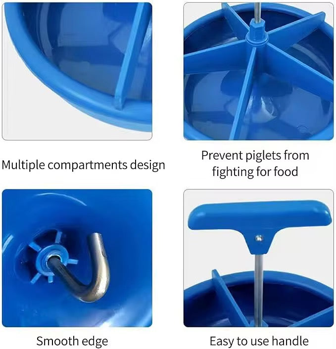 PIGLETS FEEDING BOWL 5 slots