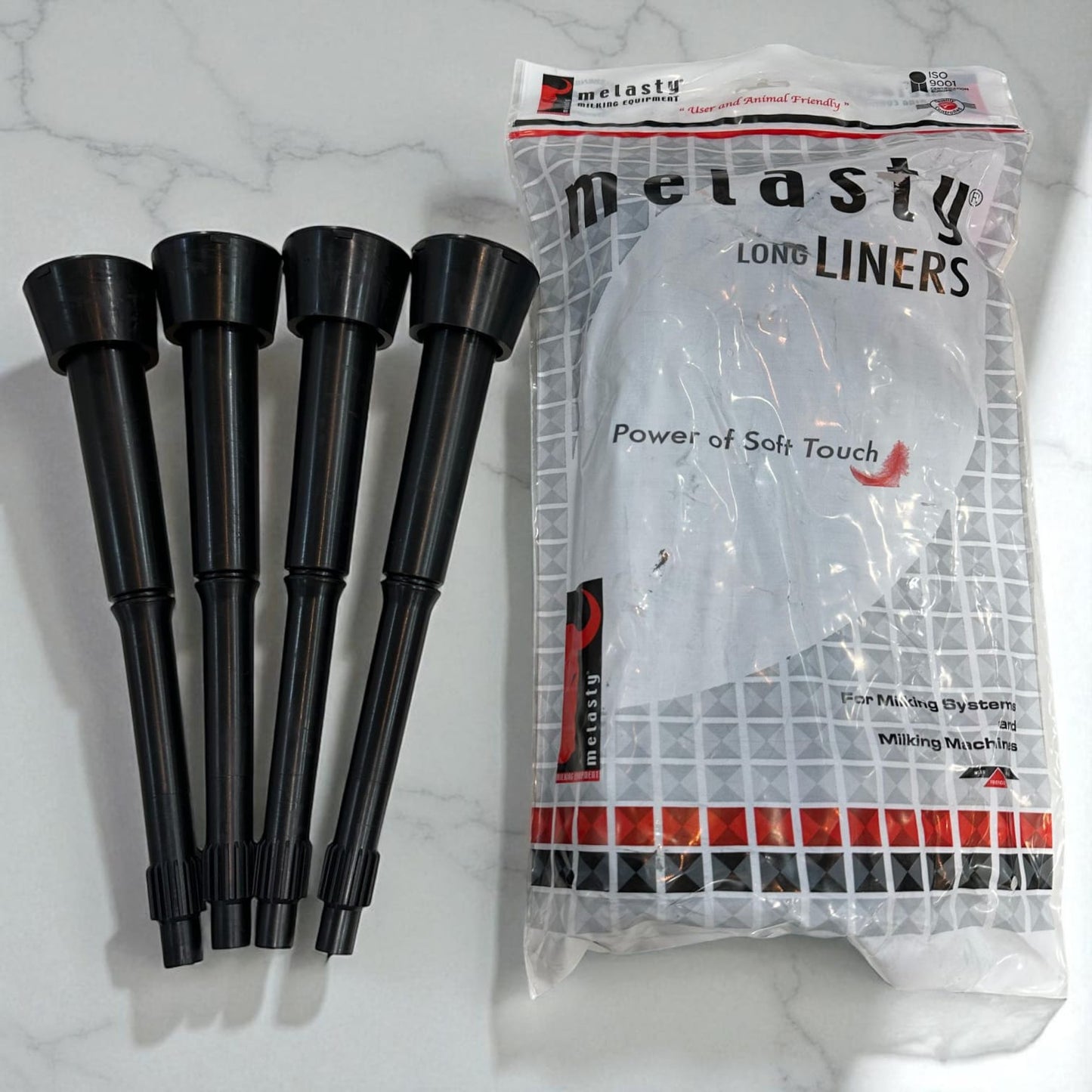 COW MILKING MACHINE LINERS (Malasty brand ) (4 piecs set )