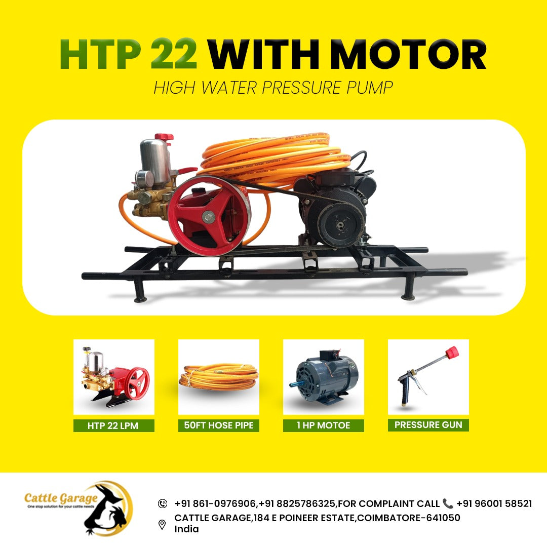 CG HTP 22 LPM Sprayer Kit - 1 HP Motor