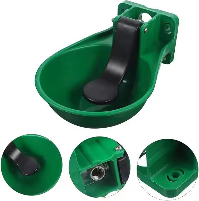 CG Fully Automatic Cow Water Bowl | Dispenser for Animals | Unbreakable Plastic Pack of 1