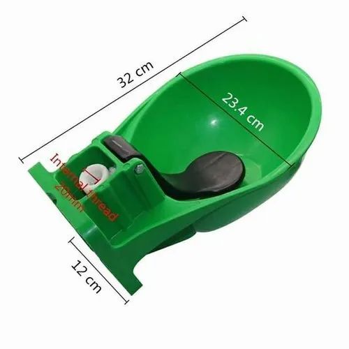 CG Fully Automatic Cow Water Bowl | Dispenser for Animals | Unbreakable Plastic Pack of 1