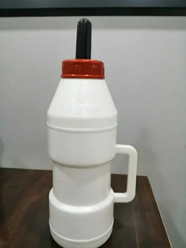 CG calf milk Feeding Bottle with Food Grade Quality Nipple | Milk Feeding Bottle for Cow Baby | 2.5 LTR |