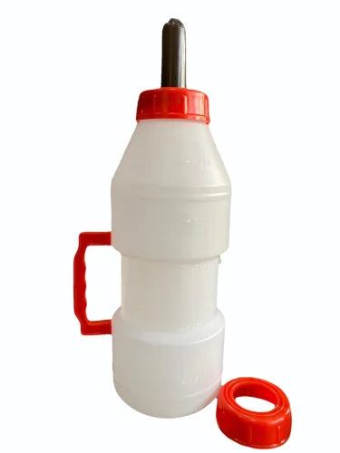 CG calf milk Feeding Bottle with Food Grade Quality Nipple | Milk Feeding Bottle for Cow Baby | 2.5 LTR |