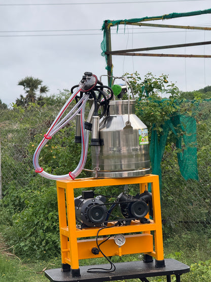 CG - DOUBLE POWER SINGLE BUCKET MILKING MACHINE