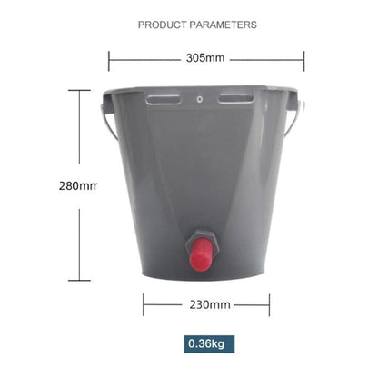 5 NIPPLE CALF MILK FEEDING BUCKET