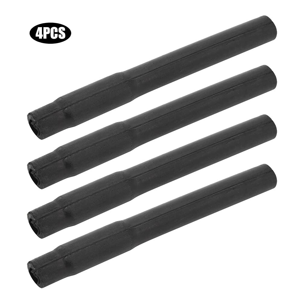 cattlegarage -4 pcs Milking Short Tube, Rubber Short Tube Pipe Milking Machine Accessories Milking Cup Set Parts (Black Short Milk Tubes (4 in a Pack))
