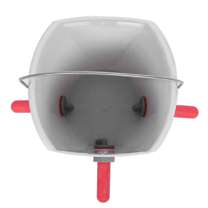 CG - Calf Milk Feed Bucket, Portable Nipple Lamb Milk Feed Bucket, Replaceable with Lifting Handle for Farm Calf & Lamb(Three-mouthed)