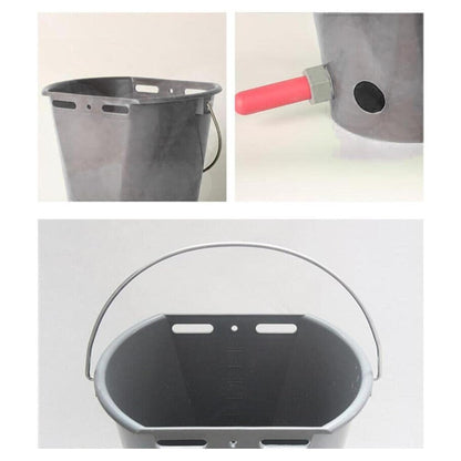 5 NIPPLE CALF MILK FEEDING BUCKET