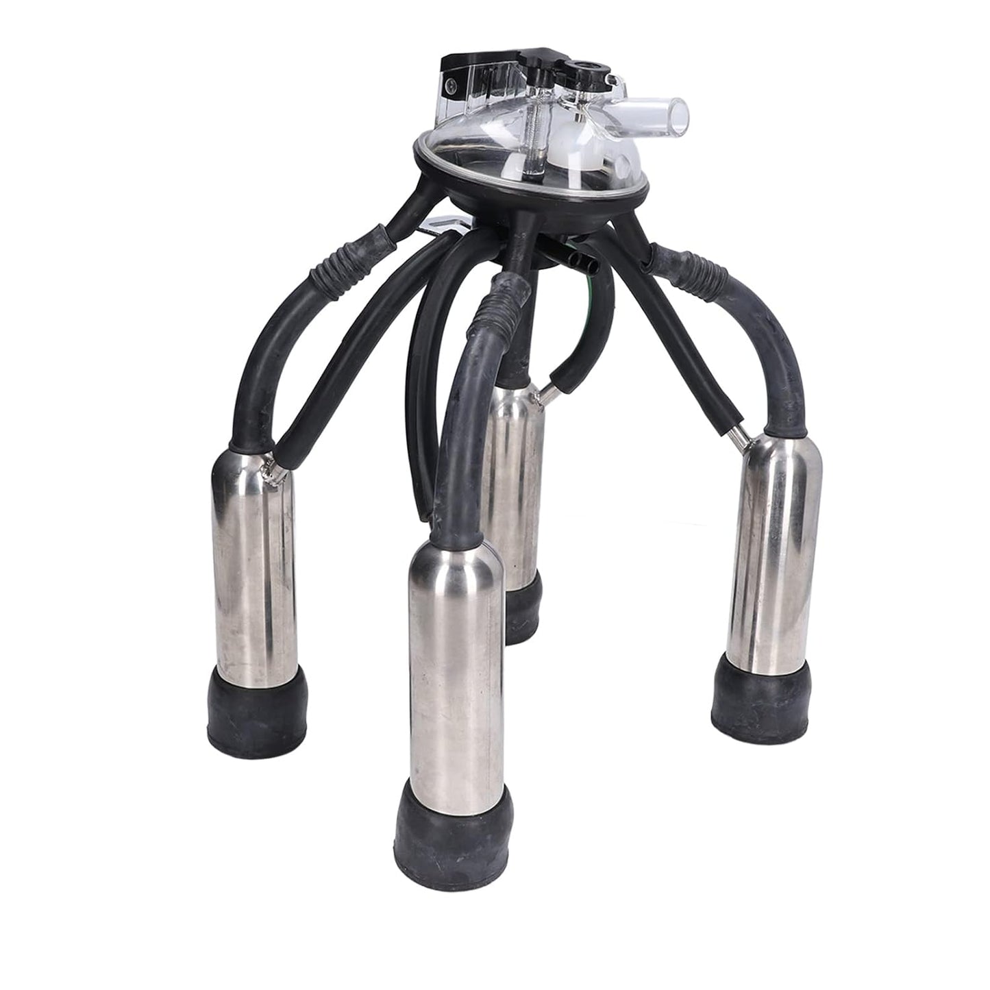 Milk Cup Set Cow Milk Bath Vacuum Pump Easy Clean Corrosion-Resistant Stainless Steel for Dairy Machinery