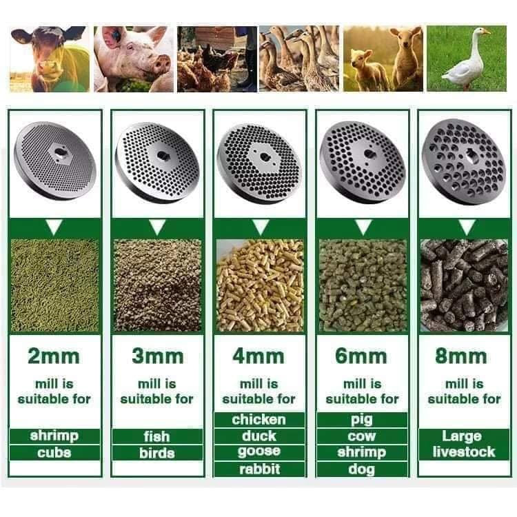 PELLET FEED MAKING MACHINE -MINI 5 HP