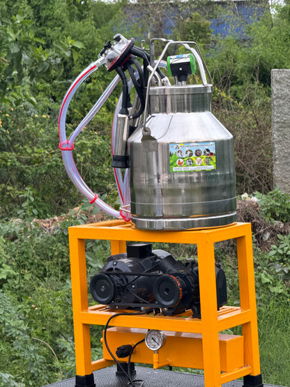CG - DOUBLE POWER SINGLE BUCKET MILKING MACHINE