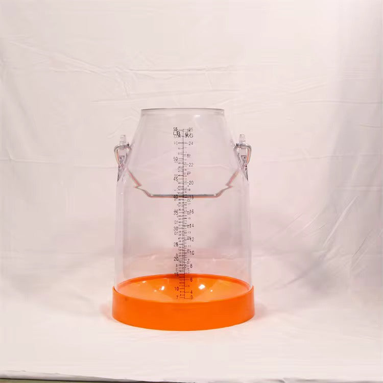 25 litter DURABLE MILKING CAN MILK BUCKET CONTAINER WITH LET FOR DAIRY FARM USE