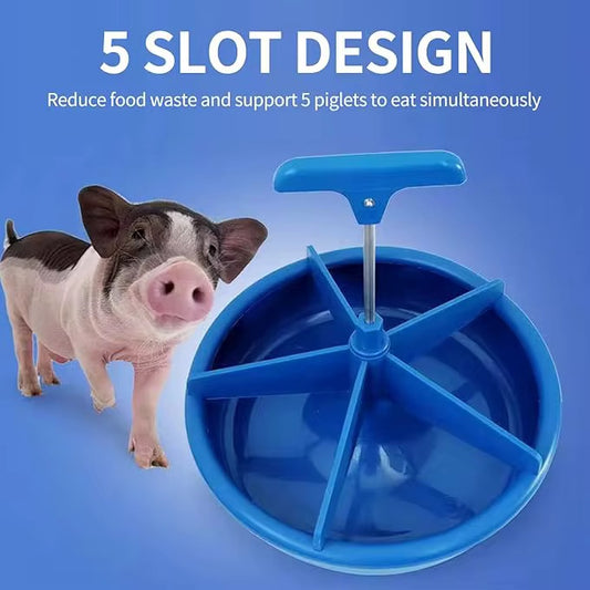 PIGLETS FEEDING BOWL 5 slots
