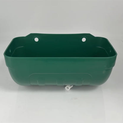 HANGING POULTRY FEEDING TROUGH FOR GOATS CHICKEN , Geese, AND DOGS ECT