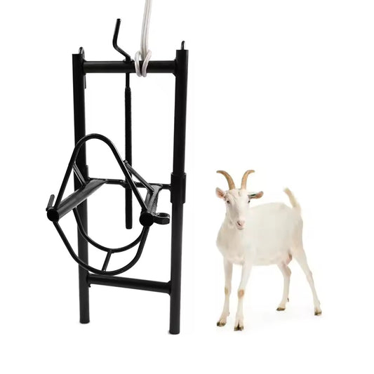 Adjustable SS STEEL FRAME SHEEP MILKING AND INJUCTION USED FOR WOOL SHEARING AND SHEEP CATCHING NEW CONDITIONAL FARM TOOLS