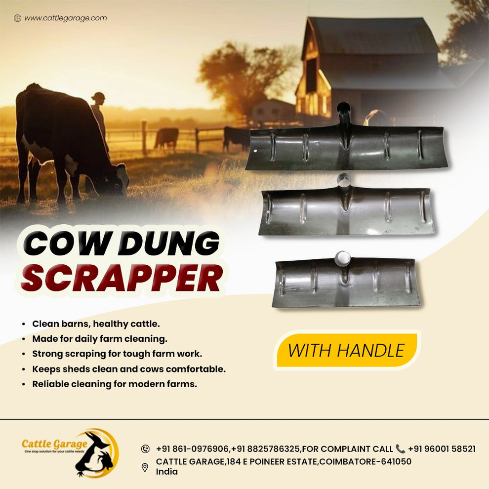 Cow Dunk Scrapper with Handle - 60 cm – Cattle Garage