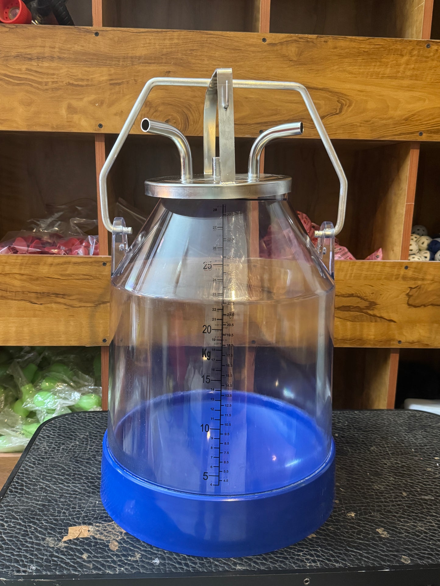 30 LITTER TRANSPORANT MILK CANE FOR MILK MACHINE