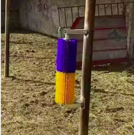 Hard Horse Cow Scratcher Full Massage Brush, Relieve Itching on the Back of Livestock, Suitable for Horse, Cattle, Sheep, Pig