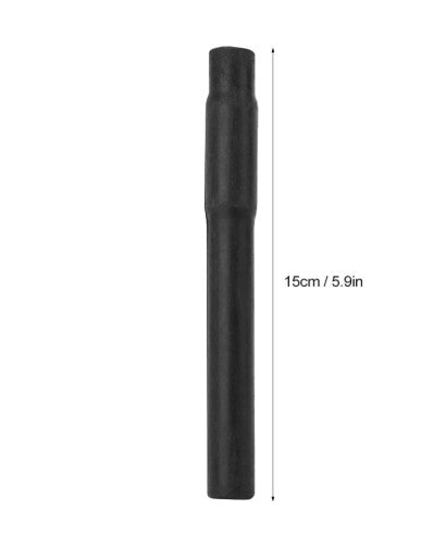cattlegarage -4 pcs Milking Short Tube, Rubber Short Tube Pipe Milking Machine Accessories Milking Cup Set Parts (Black Short Milk Tubes (4 in a Pack))