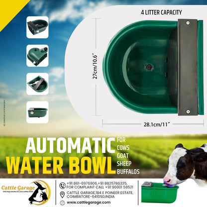 Automatic Float Water Bowl - 4 L