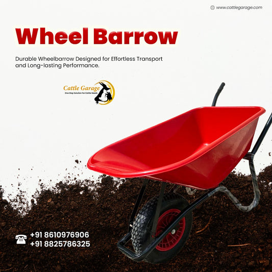 Single Wheelbarrow for Farming - 1 Pc