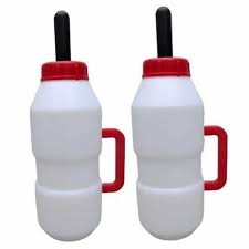 CG calf milk Feeding Bottle with Food Grade Quality Nipple | Milk Feeding Bottle for Cow Baby | 2.5 LTR |