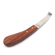 CG - Stainless Steel Double Edge Hoof Knife