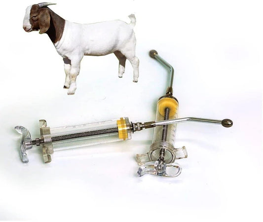 CG Professional Oral Drencher for Goats, Sheep, and Dogs - with Extra Spare Needle