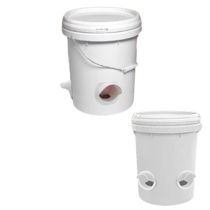 Chicken Feeder or Drinker Bucket - 1 Pc